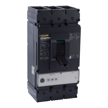 Schneider Electric Molded Case Circuit Breaker; 3-Pole; 250A; 600VAC; 35kA @ 480VAC; Bus Bar (no lugs)